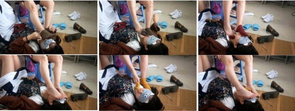00년대 캠퍼스 오리지널 | 내 여동생은 면양말 3켤레를 입에 넣고 얼굴을 밟았어요 2