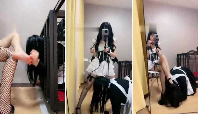维因 | 狗笼囚禁刑虐女闺蜜 1 套路直播维因s调教视频回放下载 | 狗笼囚禁刑虐女闺蜜