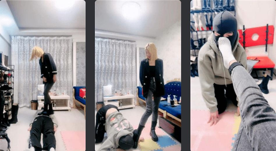 토끼 마스터 | 신발 짓밟기/더러운 밑창 핥기/목과 엉덩이 타기/양말 먹기/가랑이 밀기 1