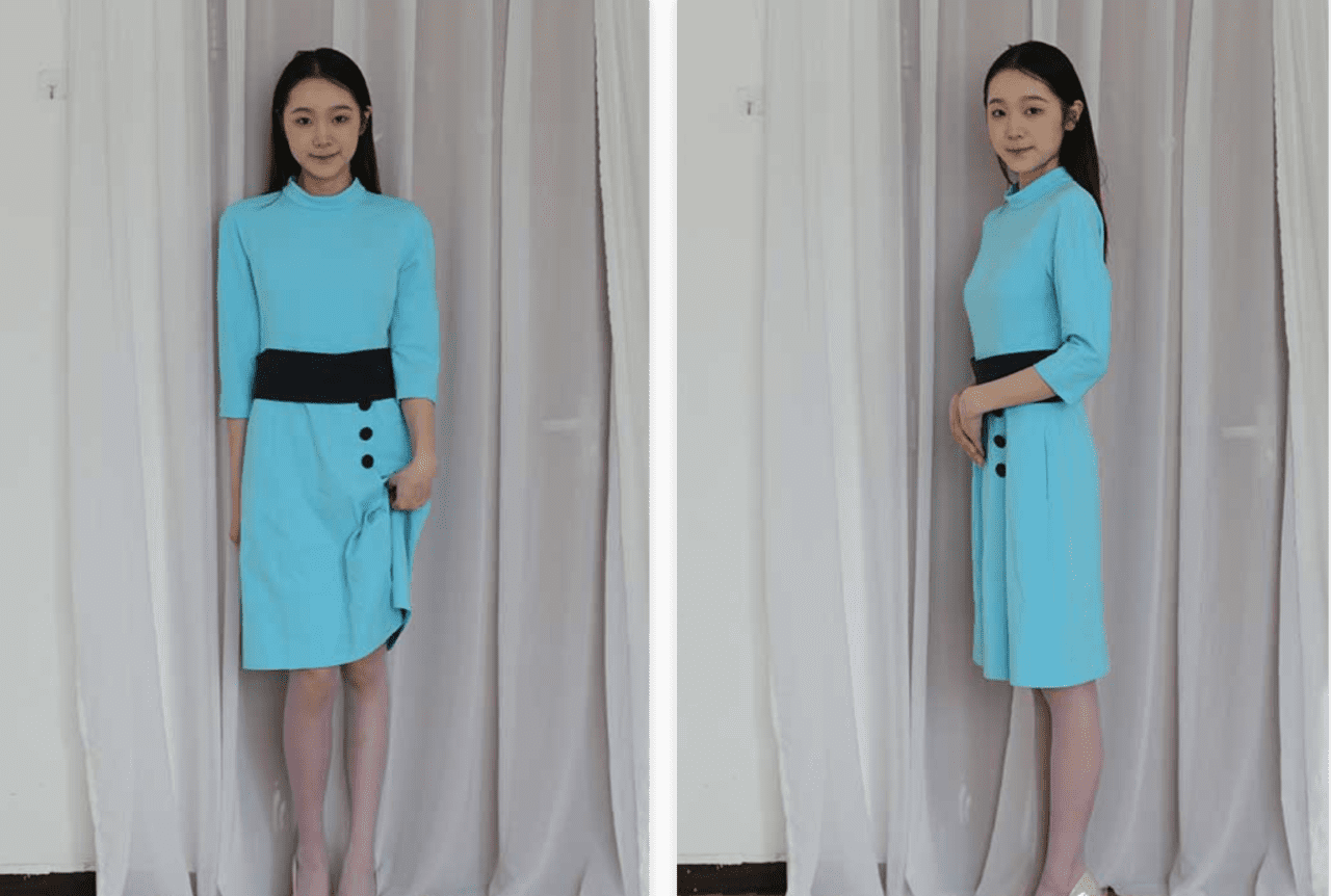 小芳姐姐 | 紫色空姐制服丝袜 2