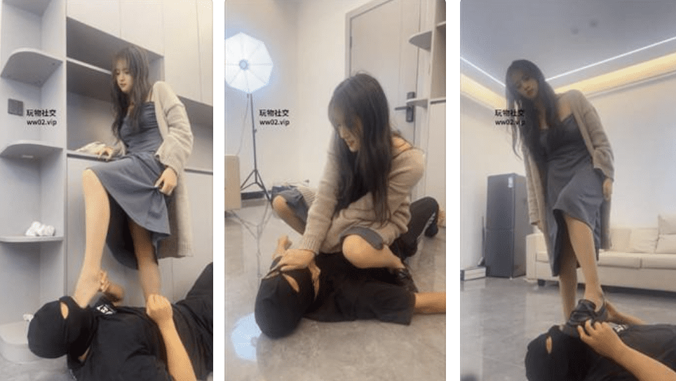 白鹭 | 臭脚狂舔/骑马狗爬/全体重踩踏 1