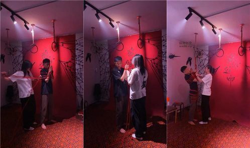 织羊 | 学生素人S 练习捆绑奴隶 1 양털 짜기 | 학생 아마추어 S 노예 묶는 연습