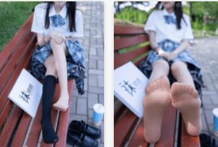 袜啵啵| 007期 稚予-JK制服、皮鞋、黑色中筒棉袜、肉丝(带视频)142P+1V/3.47G