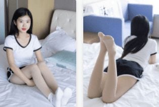 袜啵啵| 031期 小奶熊-AJ板鞋、白棉袜、厚肉丝(带视频)149P+1V/3.79G