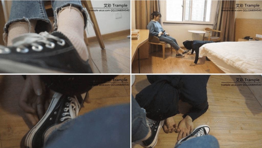瑶瑶 | 大二学生瑶瑶小主帆布鞋臭棉袜