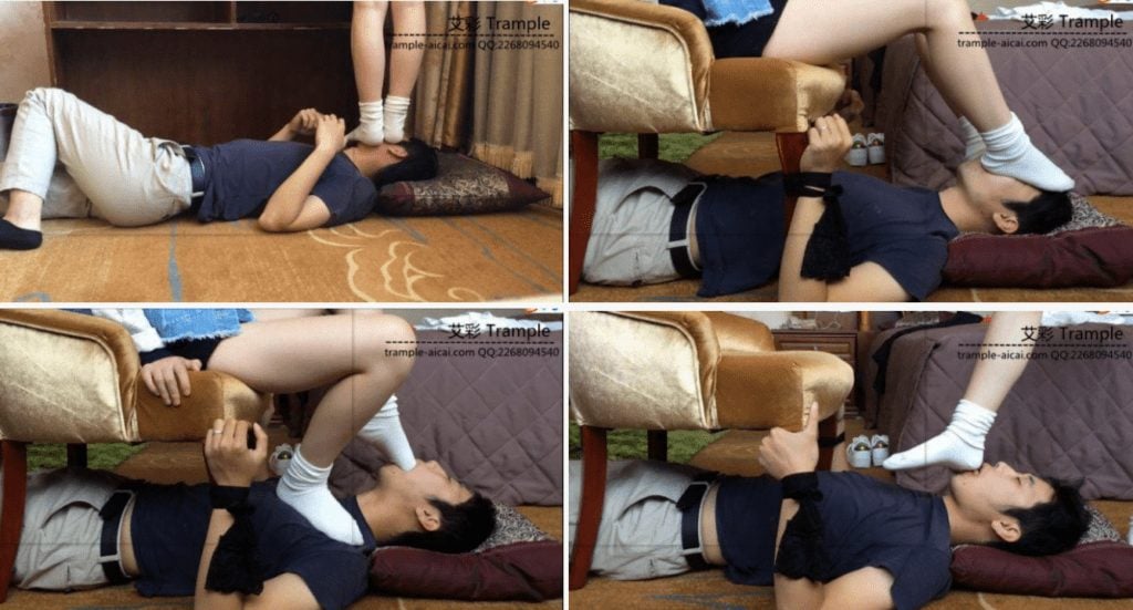 Wanwan|Pile of socks tied up slaves