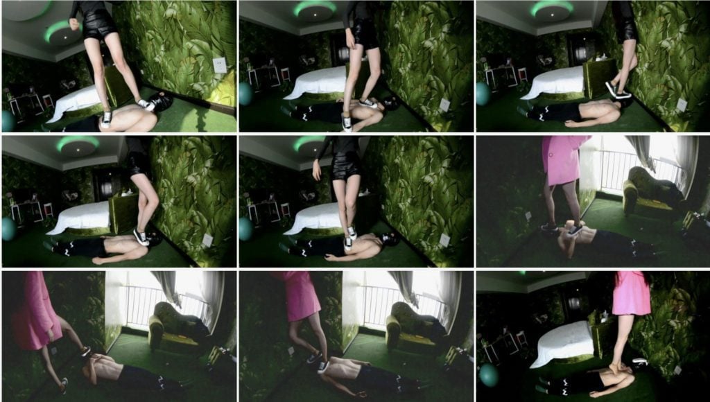 奴隶岛|萱萱帆布鞋脚下的出气包-视频截图