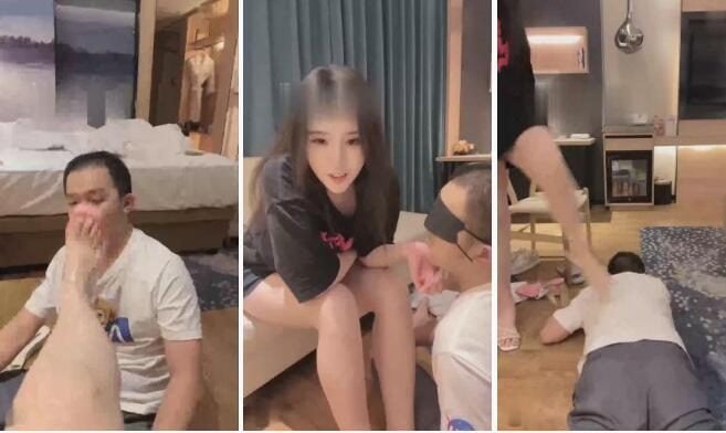Nanxi S | Gentle girl with beautiful feet abuses stepfather