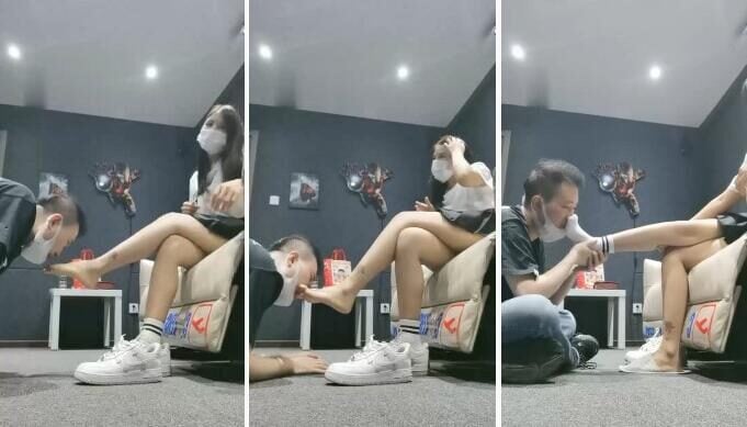 露可|沐足店开发素人现场