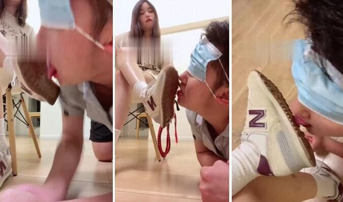 Milk Tea | Super dirty sneakers, stinky white socks, insulting dogs
