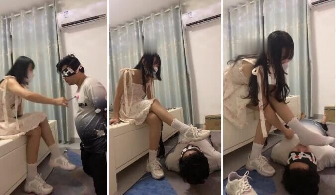 白茶|萝莉主白袜原味羞辱