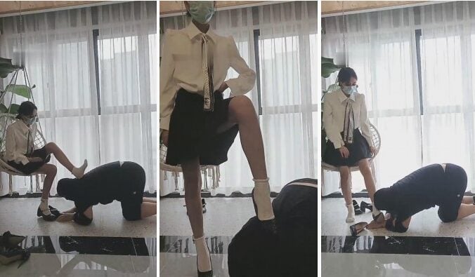 欣主人|洛丽塔白袜羞辱