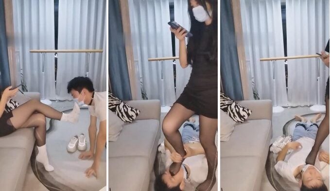 叶子|叶子女神御姐首调贱奴