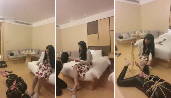 盈盈|继母女王超强捆绑囚禁