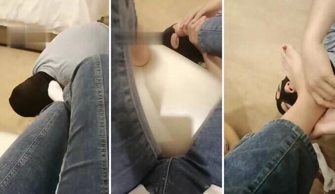 伊洛|圈养狗奴白袜伺候