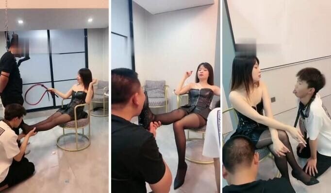 妍主大人|黑丝袜女s吊绑刑虐父子奴