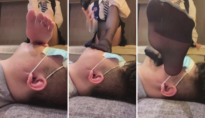绘子sama|御姐高跟黑丝脚下贱狗-视频截图