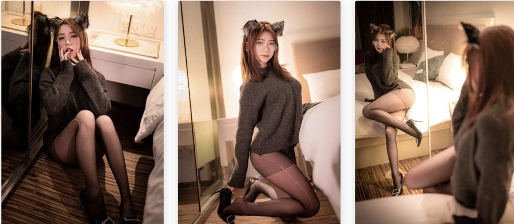 「一北|圣诞黑丝写真【27P+1V/436M】