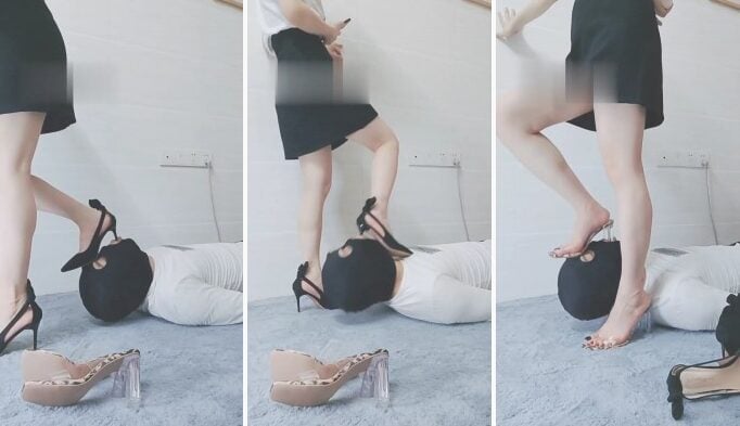Lingzhu | Multi-angle high heels dog training