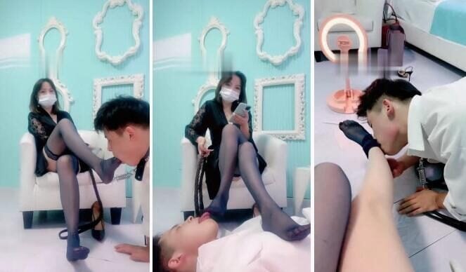 Ruxue|ハイヒールと黒ストッキング、ビッチ