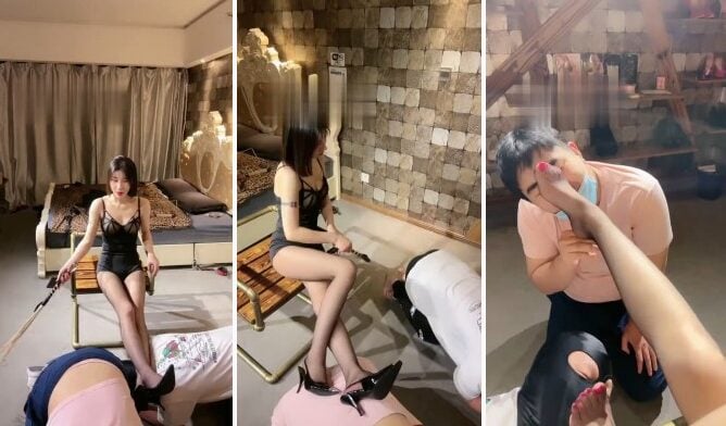 简一|黑丝女主刑房暗黑囚禁狠虐