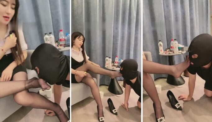 风吟殿下|御姐黑丝美腿女S强制虐