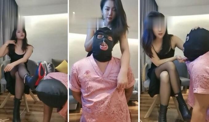 琴魔S|黑丝短靴调教 套路直播回放