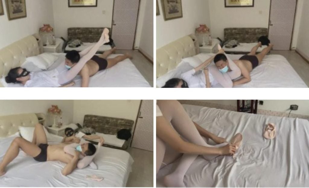 诗蔓|白丝舞蹈鞋美腿绞杀窒息-视频截图