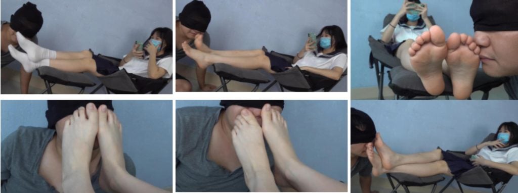 Nan Guo Original | BoA S's stinky beautiful feet pinch her nose to control her breathing