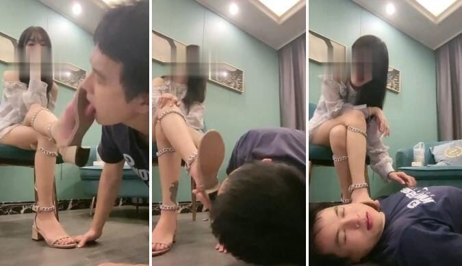 路子S|裸足凉鞋脚底恋足