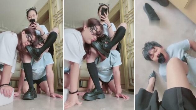 希希子 | 跟下贱老婆一起伺候女S