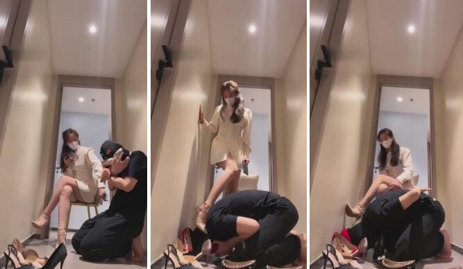 Hemo | High Heel Shoes Human Body Shoe Polisher