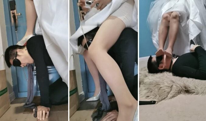 乐爷|婚纱女王玩游戏-视频截图