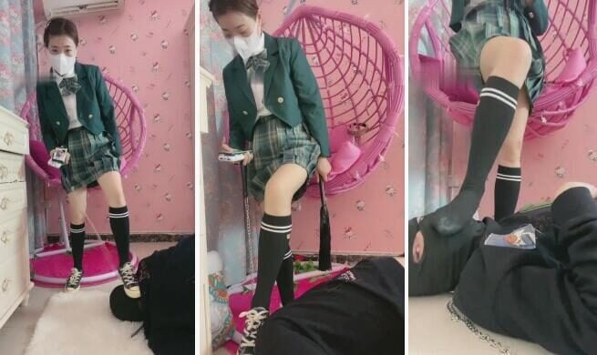 linda | 抓住偷原味棉袜的猥琐狗