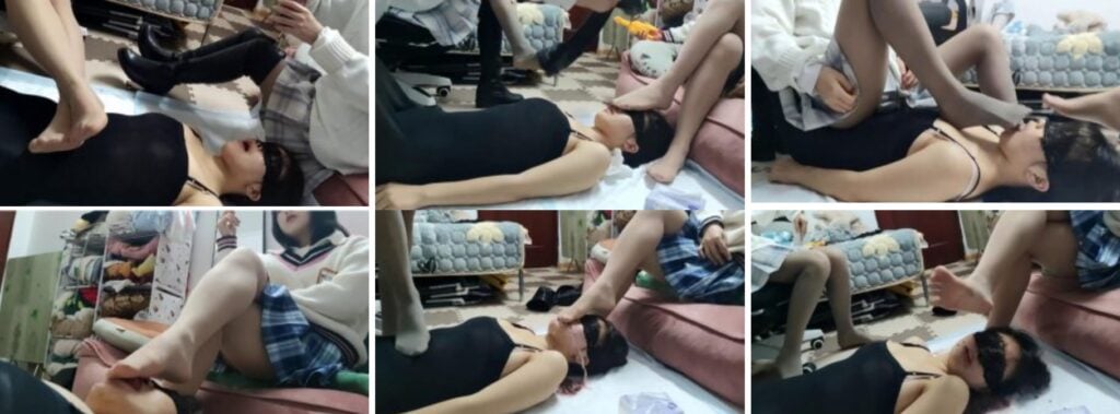 00后蕬小乃丝袜女王调教视频下载 | 长腿妹子原味灰丝脚深喉女M