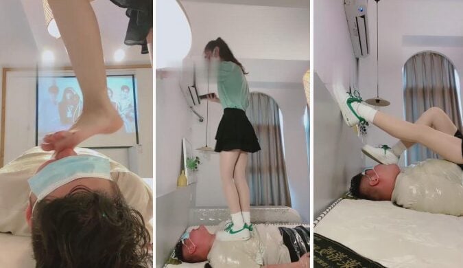 罗宾|白袜女王蹂躏木乃伊狗