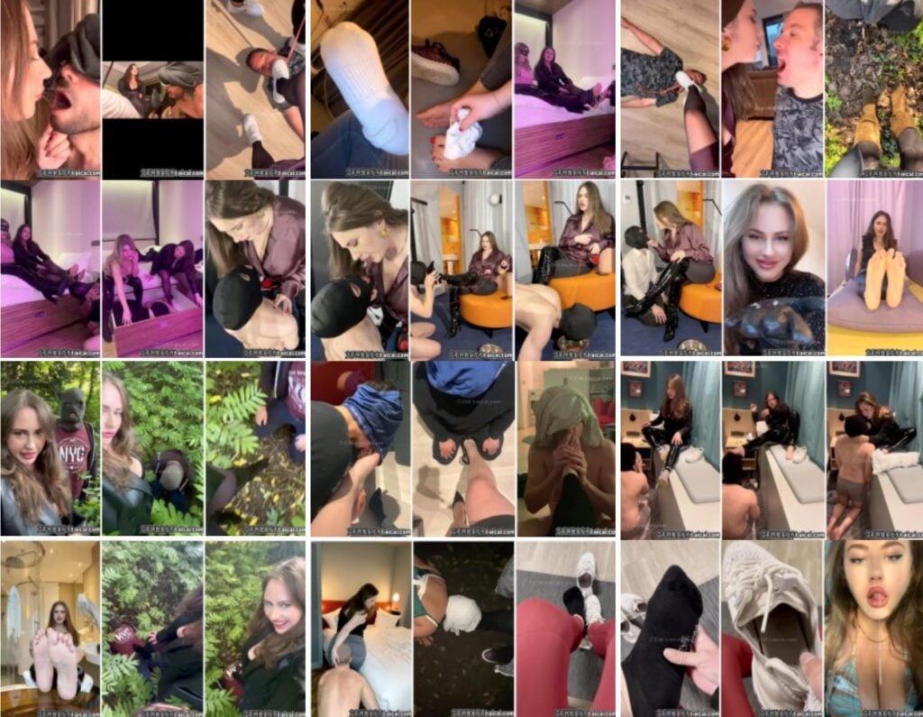 Pam | 纨绔女神原味脚脏鞋底浓痰口水搬站合集-配图