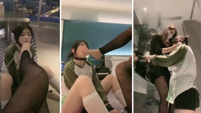 Yu Ji S | Cute girlfriend as foot wipe