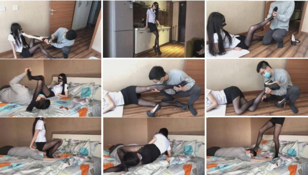 シマン美人婦警18cmハイヒールで美脚をねじり復讐凌辱