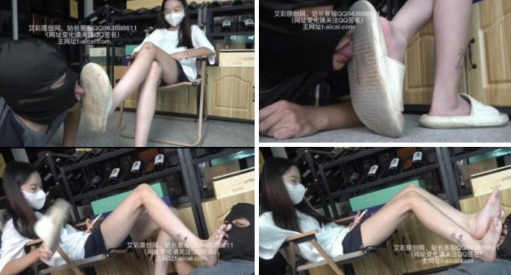 樱女王 | 樱女神到酒庄买红酒发现变态-视频截图