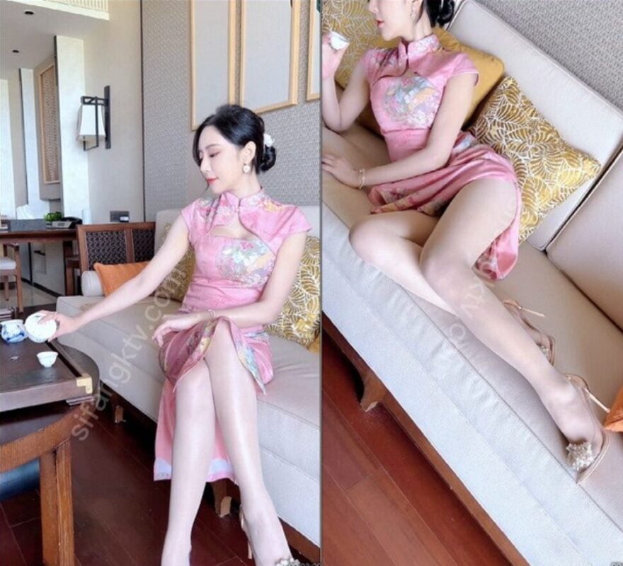 秀人模特系列 | 唐安琪丝袜旗袍视频写真-视频截图