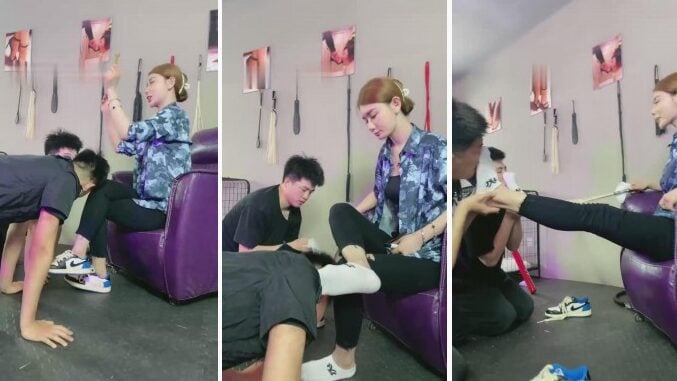 Nicole | Amateur security guard officially recognized the master white socks tune