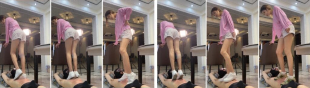「W.K.T|白袜女s给乖狗狗做全身按摩