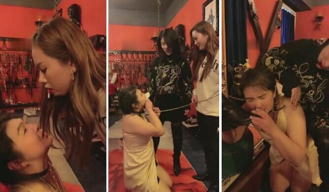 晨晨 | 三女王极限调教女m