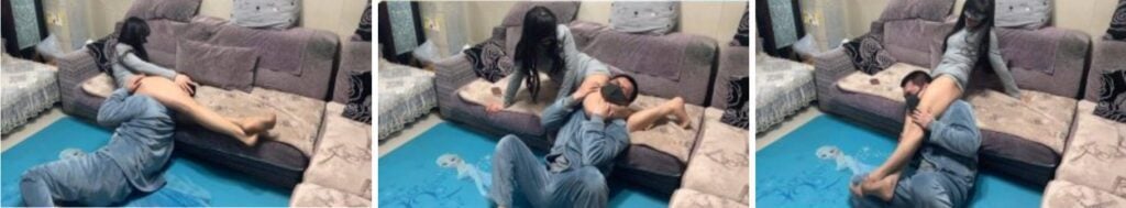 慕斯 | 慕斯小姐与M先生的腿绞生活-视频截图