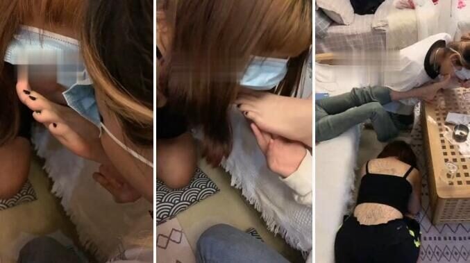十三番目の妹｜素人モデルが演じる足を舐める女奴隷