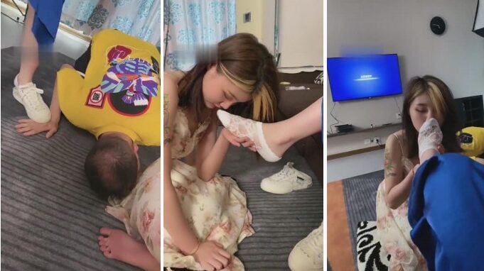 Lord Boss | Bringing a deaf-mute S to train a dog slave