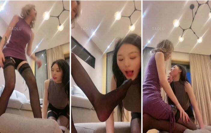 禾he | 女S鞭打恋足女M舔脚