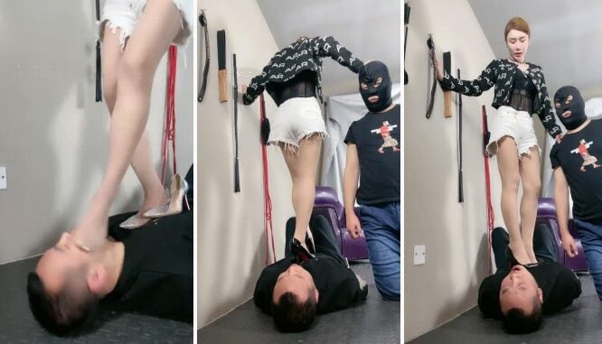 妮可 | 各种丝袜脚鞋子在你身上游走
