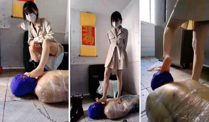 暴力の美学 | ミイラ縛り窒息裸足窒息